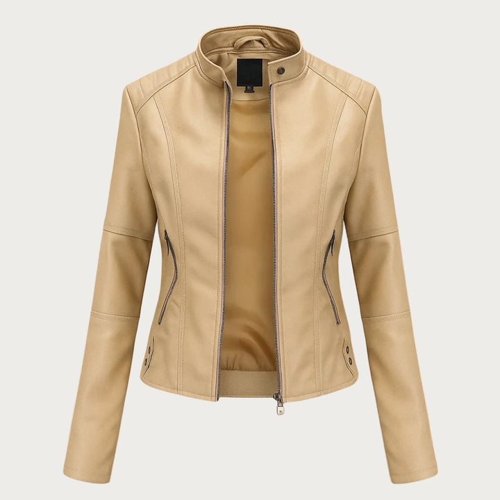 Jeniffer™ | Modern-Style Leather Jacket