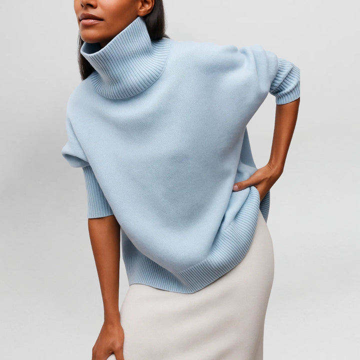 Celeste™ | Roll Neck Knitted Jumper