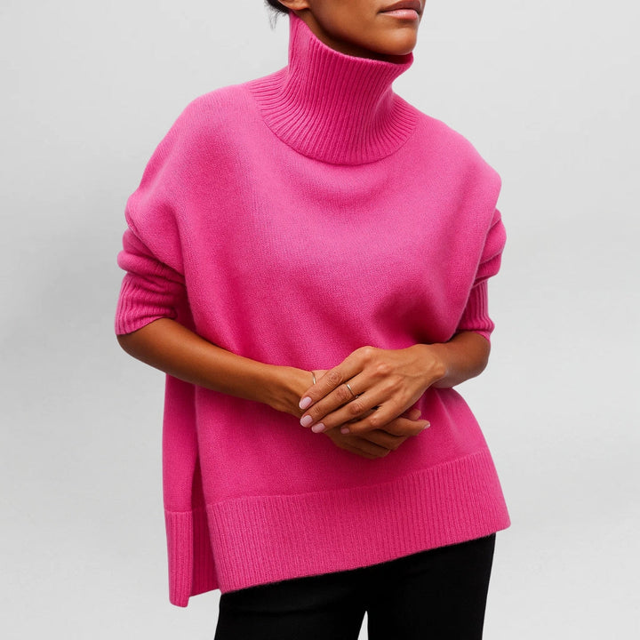 Celeste™ | Roll Neck Knitted Jumper
