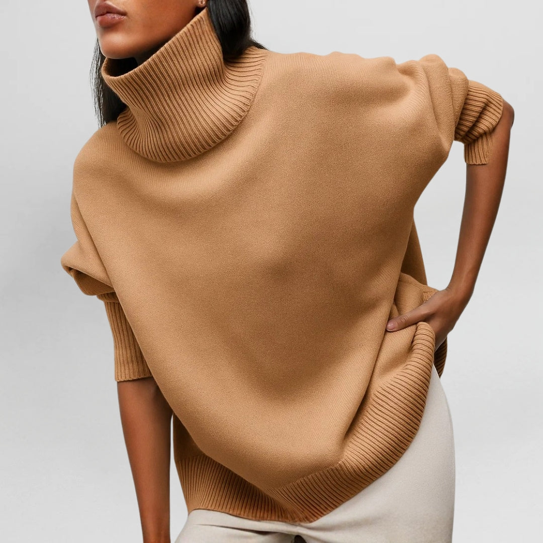 Celeste™ | Roll Neck Knitted Jumper