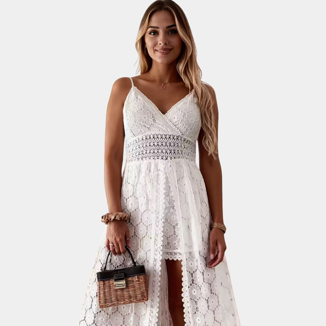 Mexico City Chic Lace Overalls