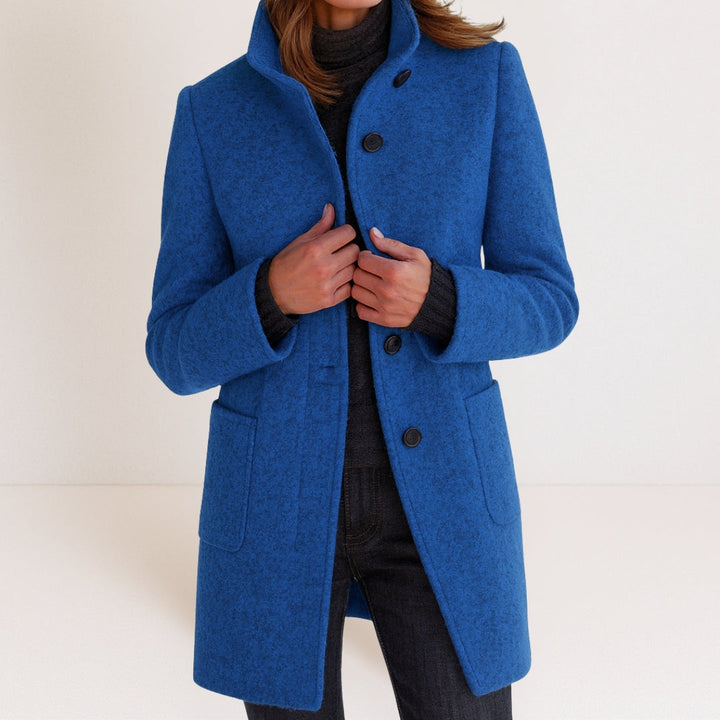 Stella™ | Timeless Elegance Jacket with High Collar