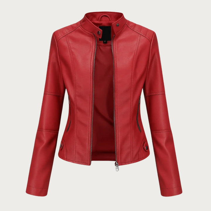 Jeniffer™ | Modern-Style Leather Jacket