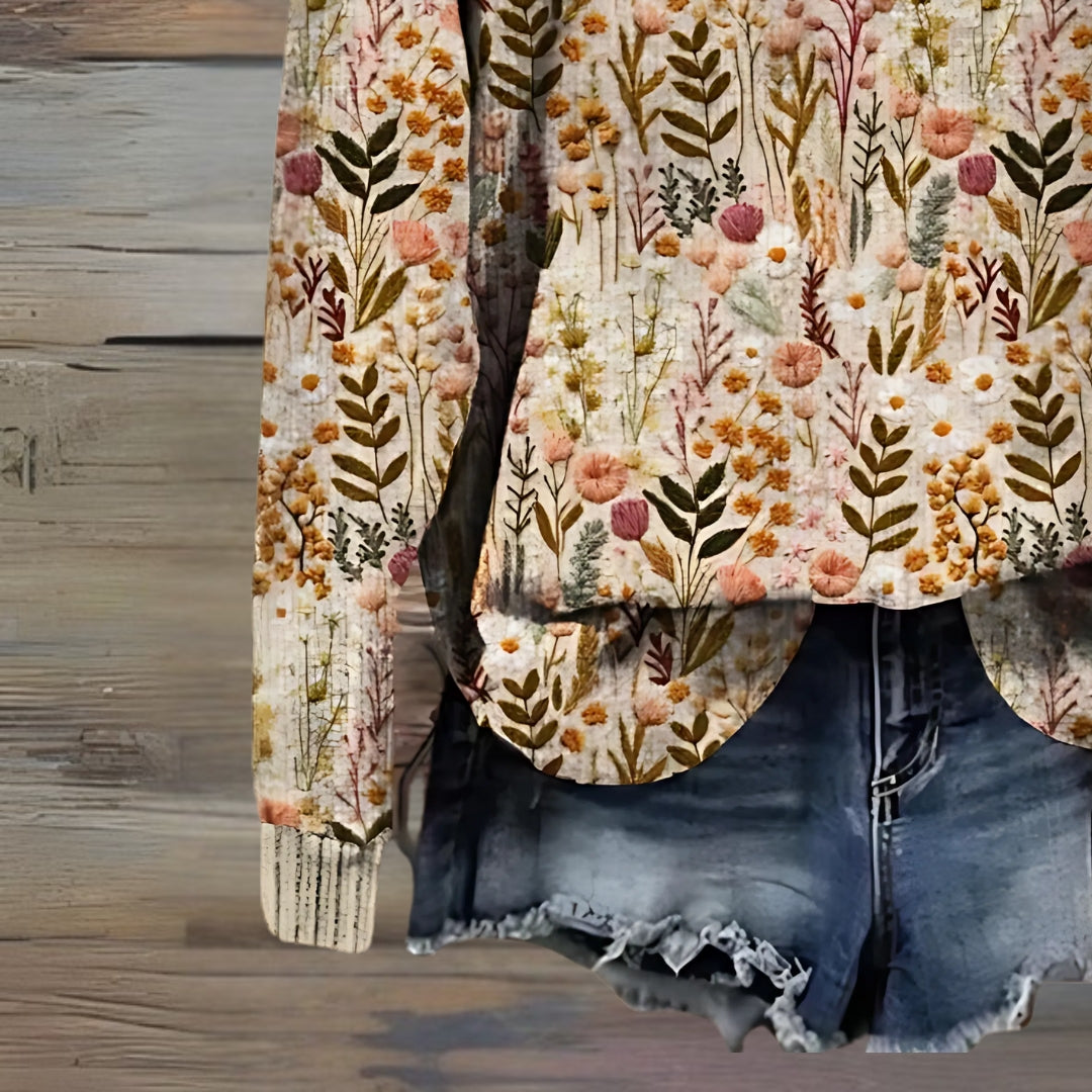 Nova™ | Comfortable Floral Sweater