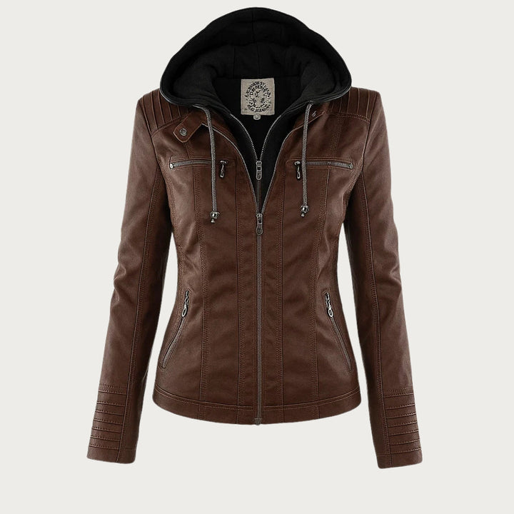 Monika™ | Robust & Elegant Leather Jacket