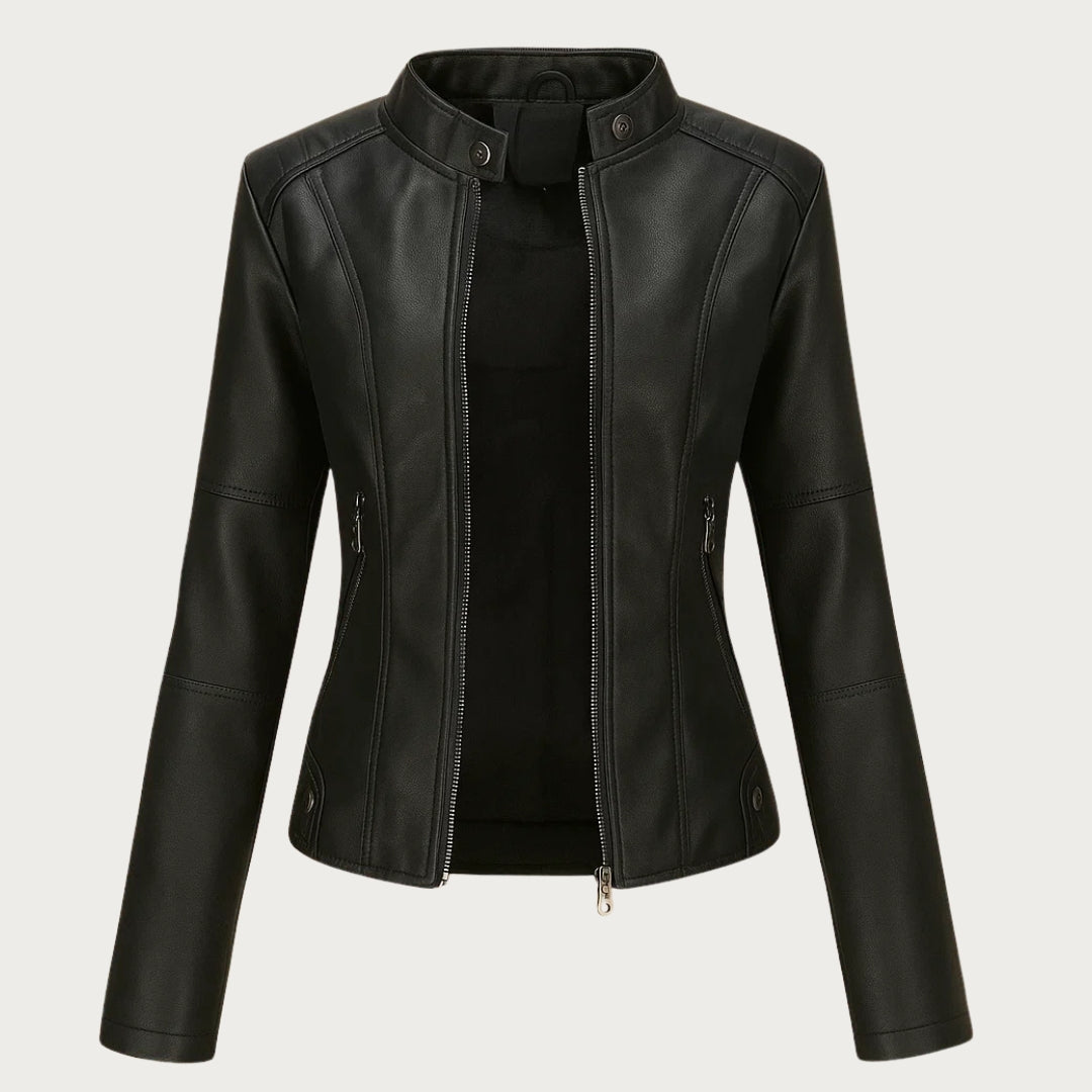 Jeniffer™ | Modern-Style Leather Jacket