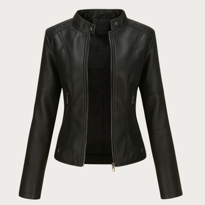 Jeniffer™ | Modern-Style Leather Jacket