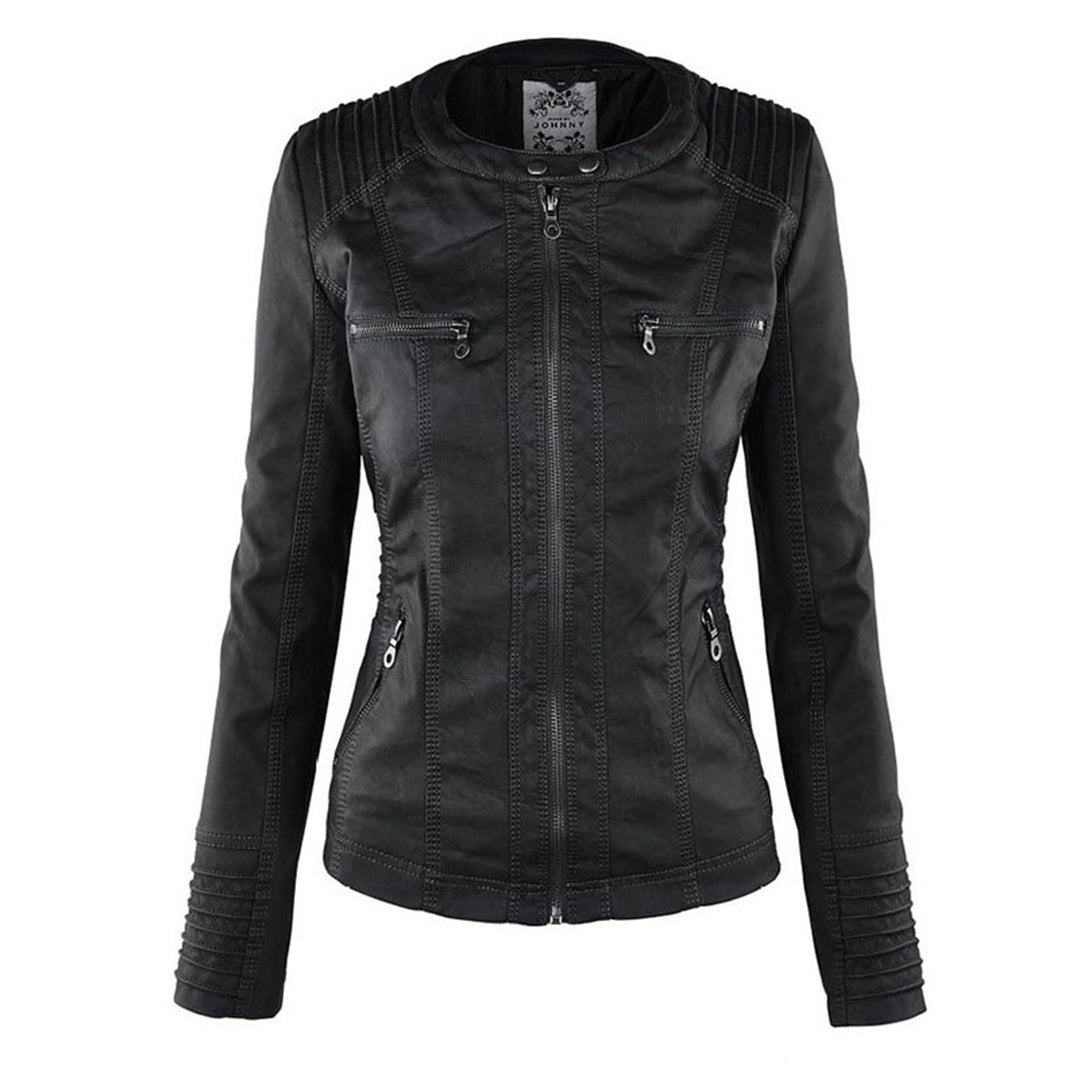 Monika™ | Robust & Elegant Leather Jacket