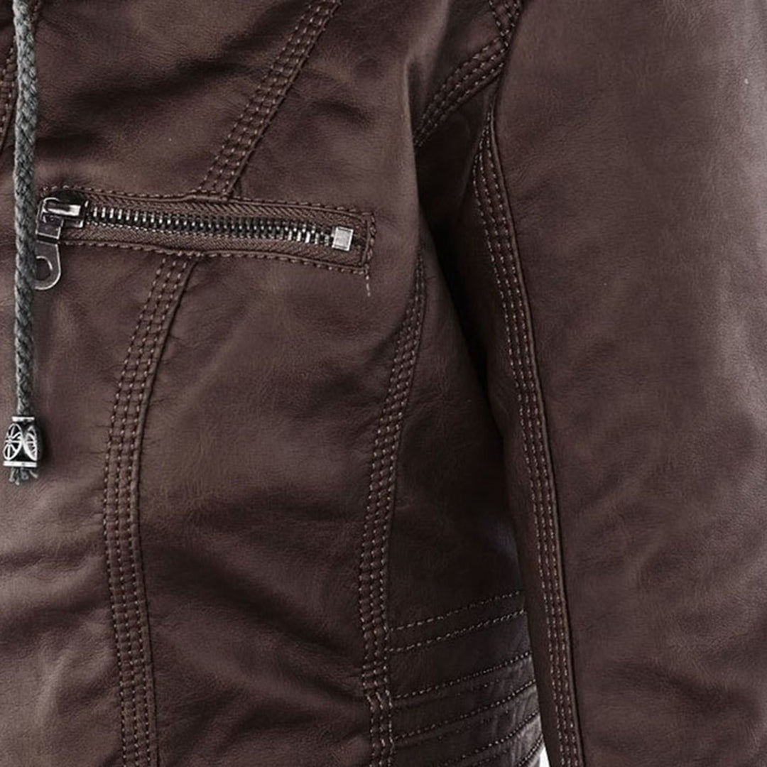 Monika™ | Robust & Elegant Leather Jacket