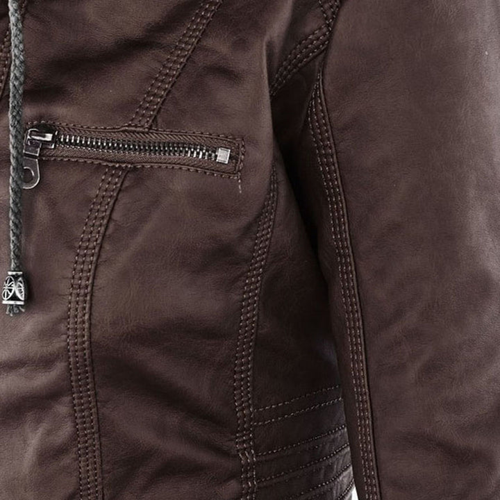 Monika™ | Robust & Elegant Leather Jacket