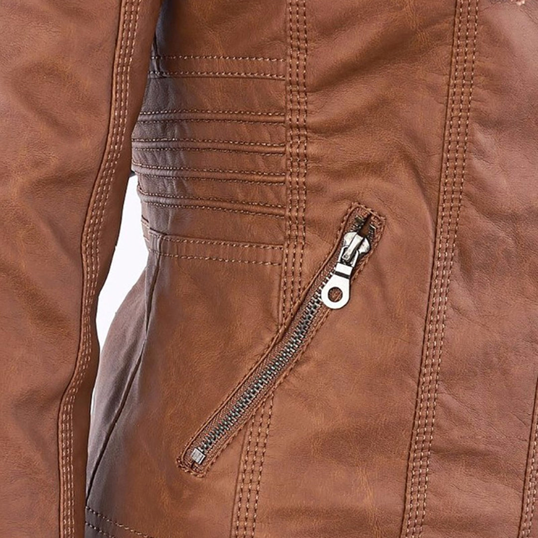 Monika™ | Robust & Elegant Leather Jacket