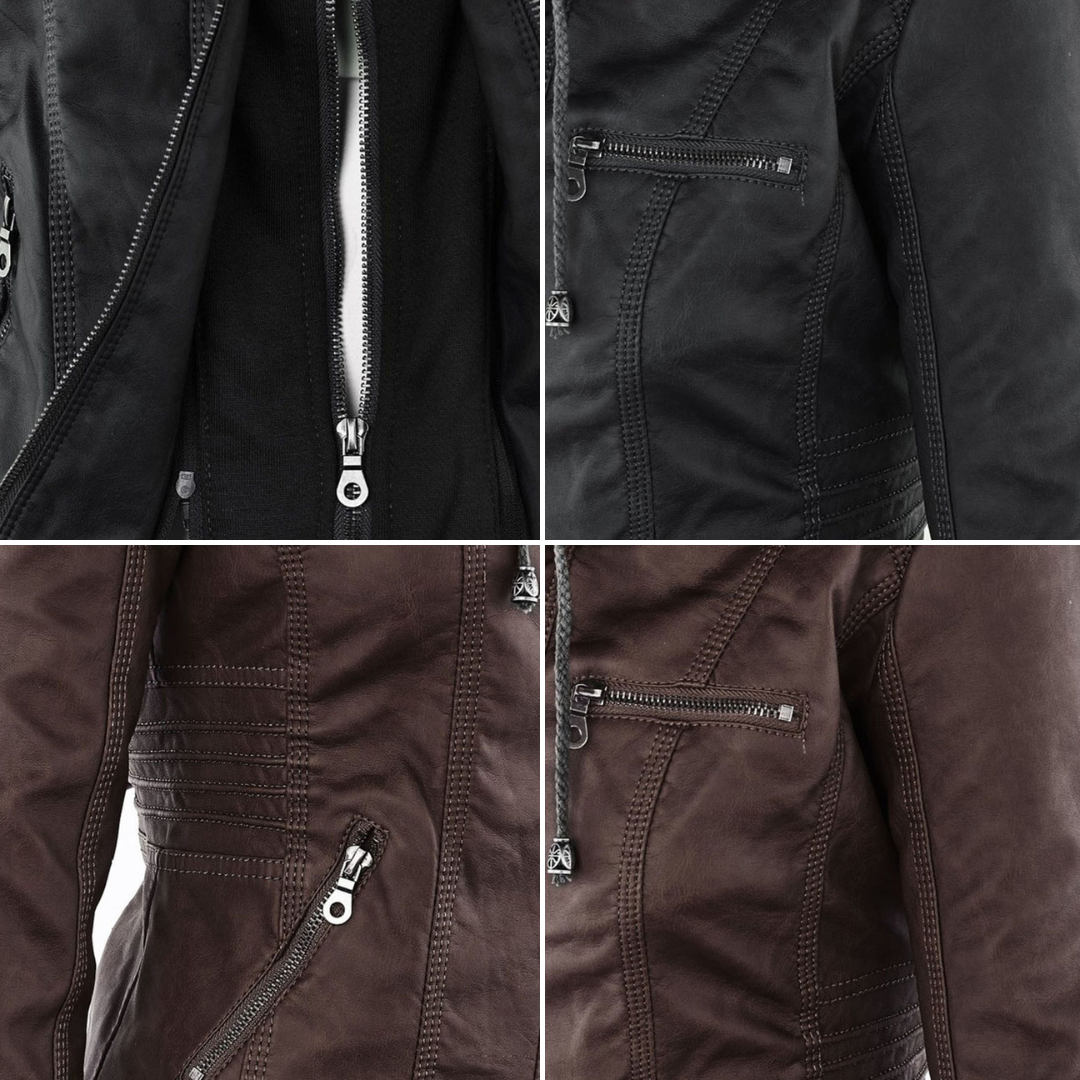 Monika™ | Robust & Elegant Leather Jacket