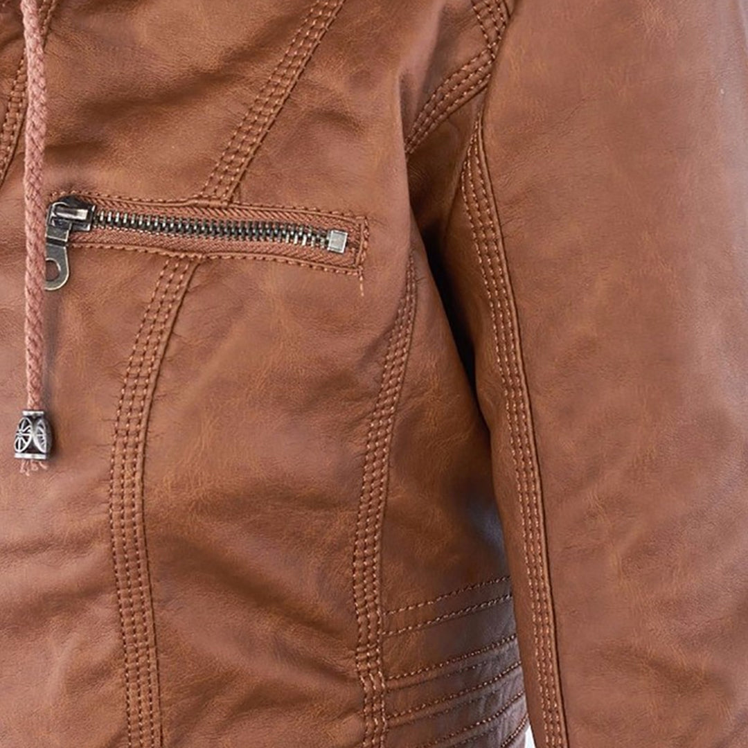 Monika™ | Robust & Elegant Leather Jacket