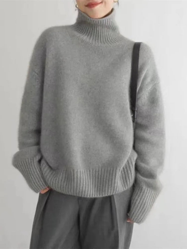 Isabella | Your Perfect Cashmere Roll Neck Jumper