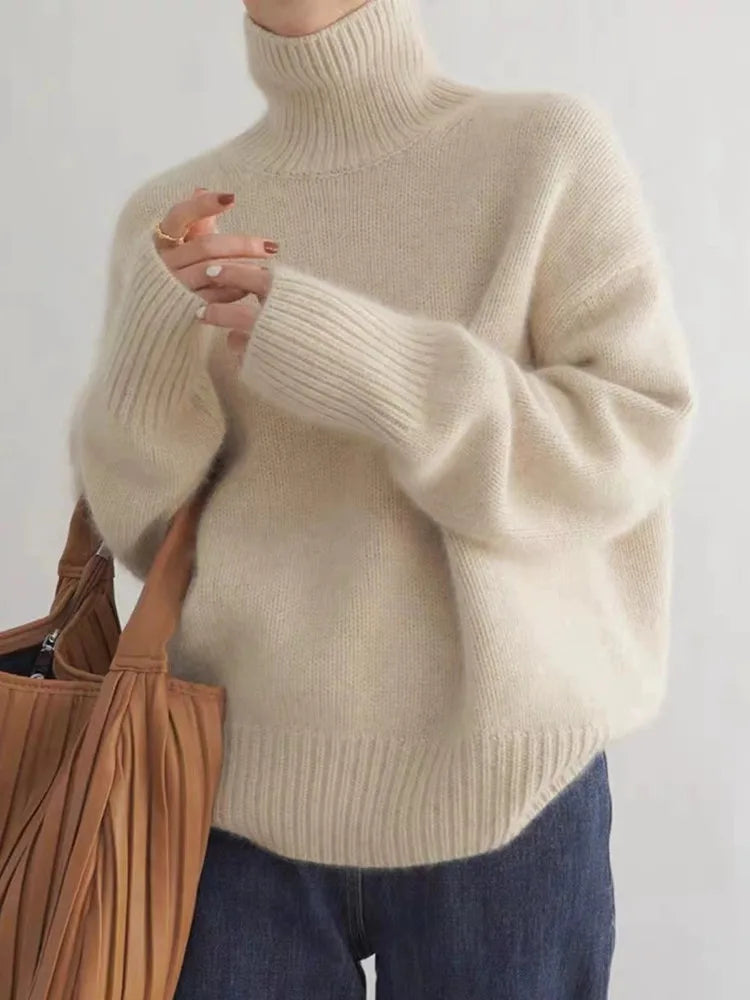 Isabella | Your Perfect Cashmere Roll Neck Jumper