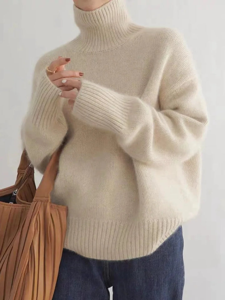 Isabella | Your Perfect Cashmere Roll Neck Jumper
