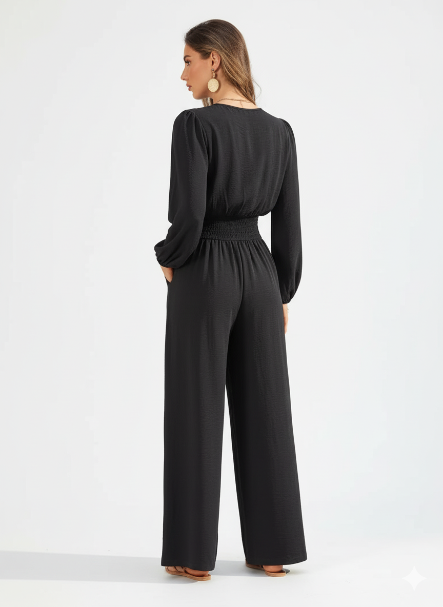 Amesterdam Minimalist Elegance Jumpsuit – Slim Fit & Modern Look