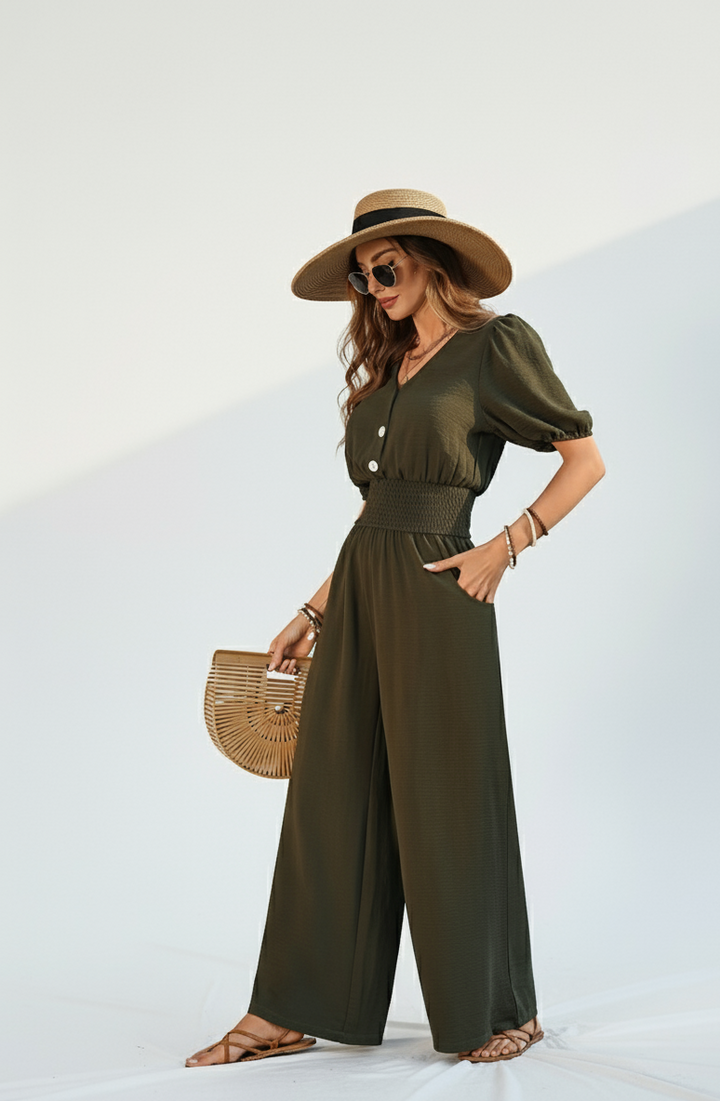 Amesterdam Minimalist Elegance Jumpsuit – Slim Fit & Modern Look