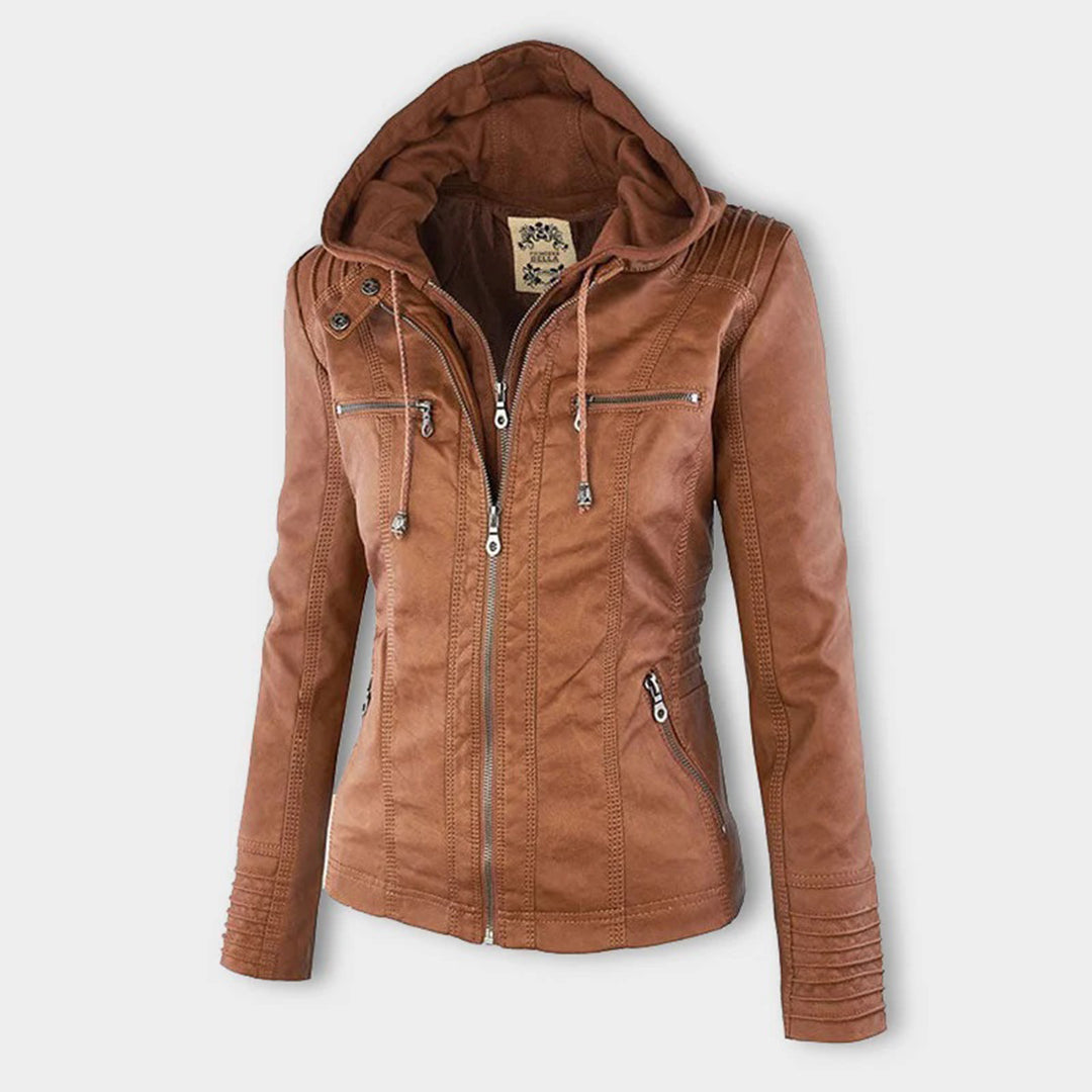 Monika™ | Robust & Elegant Leather Jacket