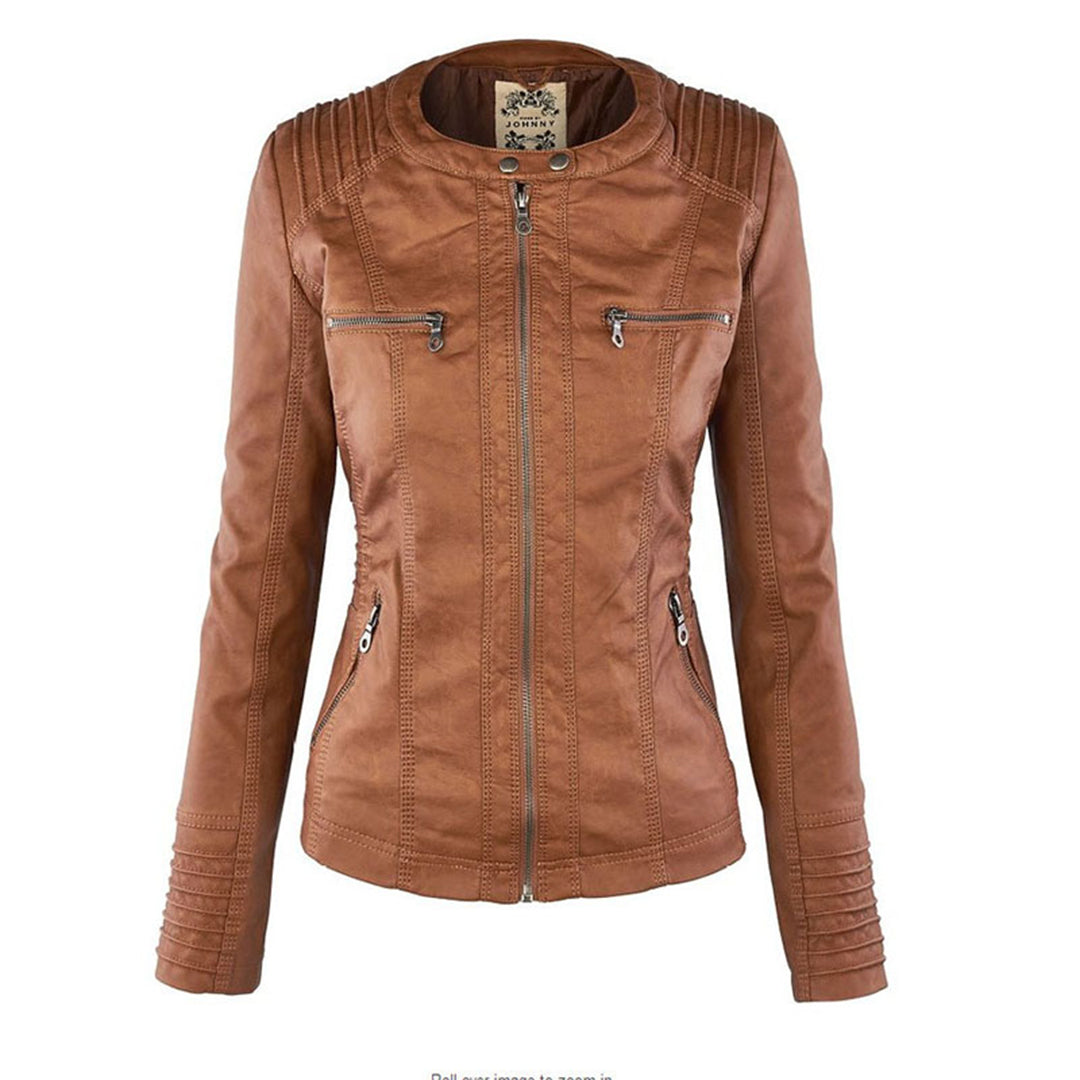 Monika™ | Robust & Elegant Leather Jacket