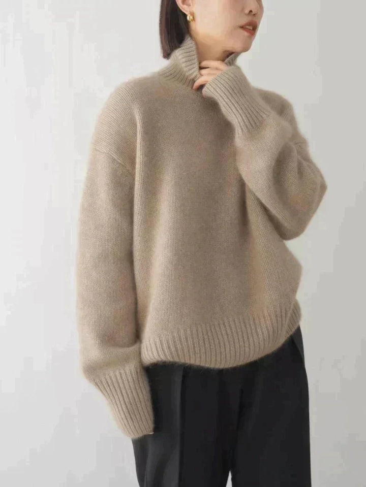 Isabella | Your Perfect Cashmere Roll Neck Jumper