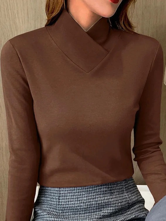 Anastasia™ | Stylish High-Collar Sweater