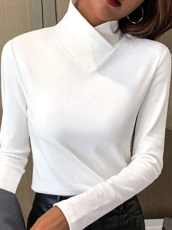 Anastasia™ | Stylish High-Collar Sweater