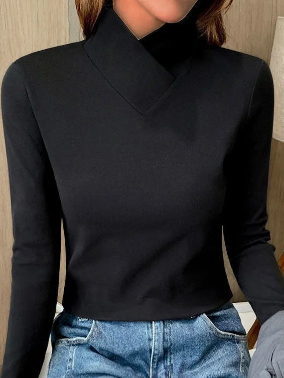 Anastasia™ | Stylish High-Collar Sweater