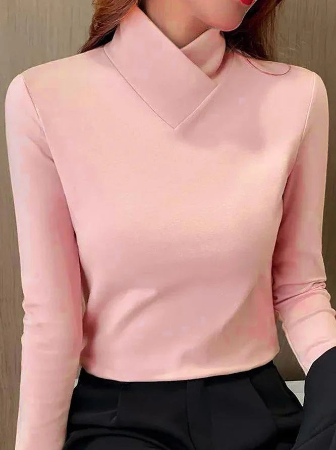Anastasia™ | Stylish High-Collar Sweater