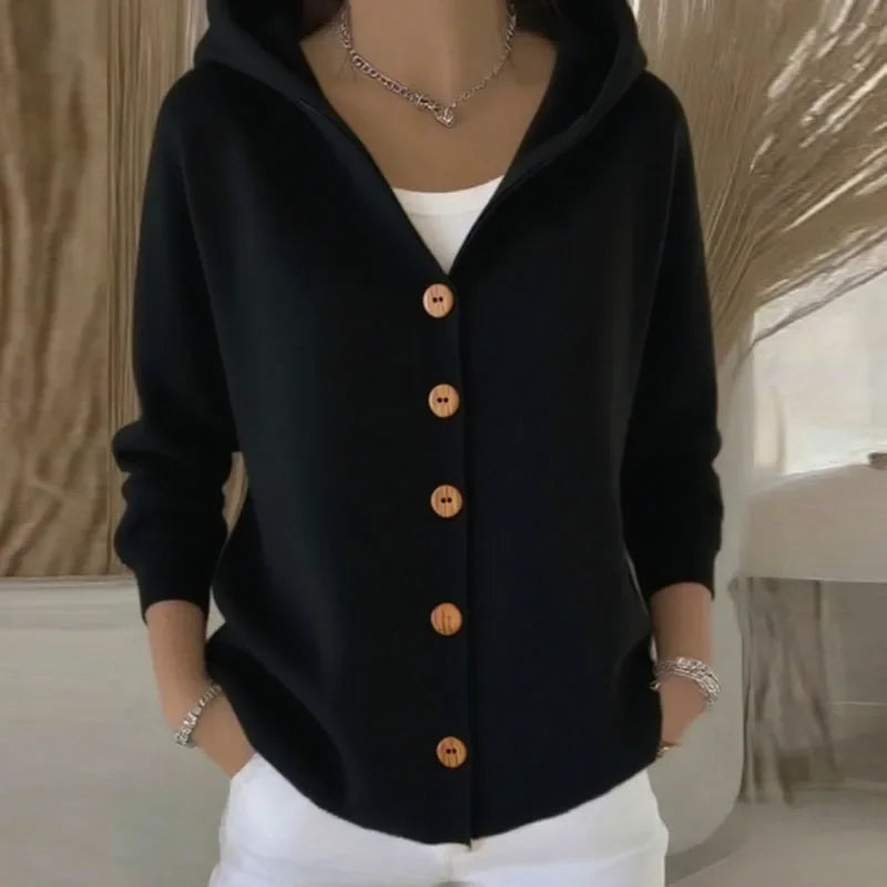 Lucia | The Cosy Hooded Cardigan