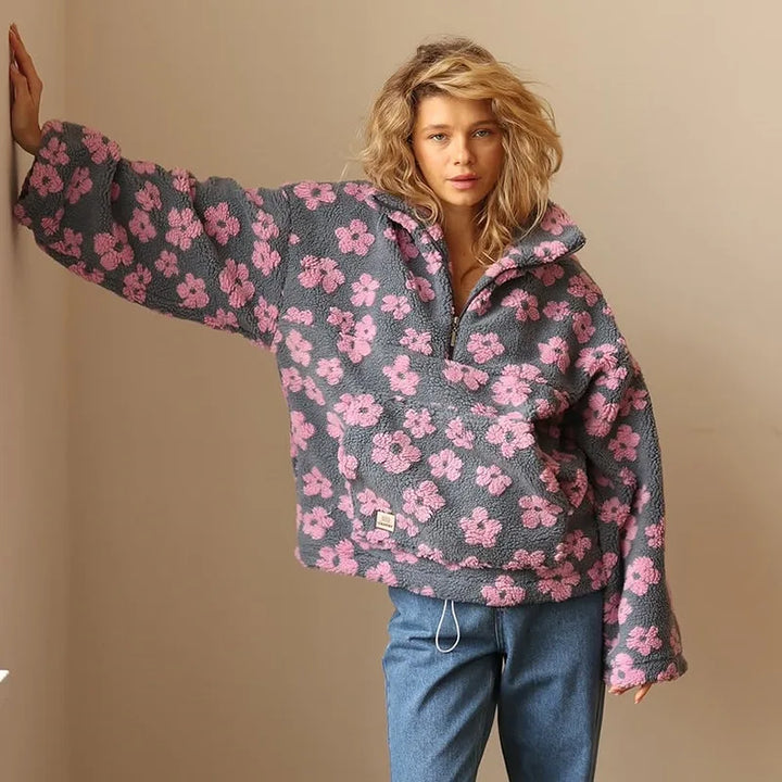 Daisy™ | Timeless Bloom Fleece Pullover