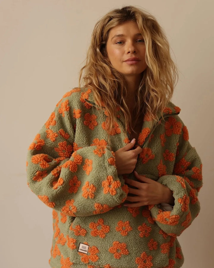 Daisy™ | Timeless Bloom Fleece Pullover