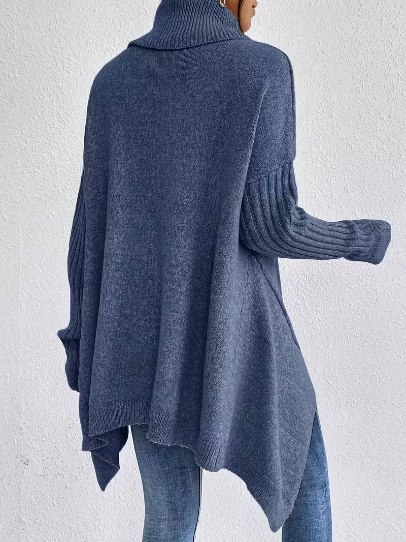 Cozy Roll Neck Maxi Sweater